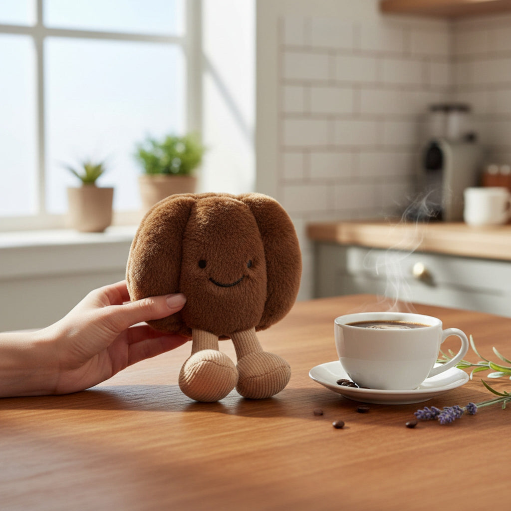Kawaii knuffel canelé taartje