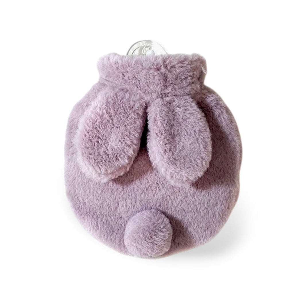 Ronde warmwaterkruik knuffel met konijnenoren