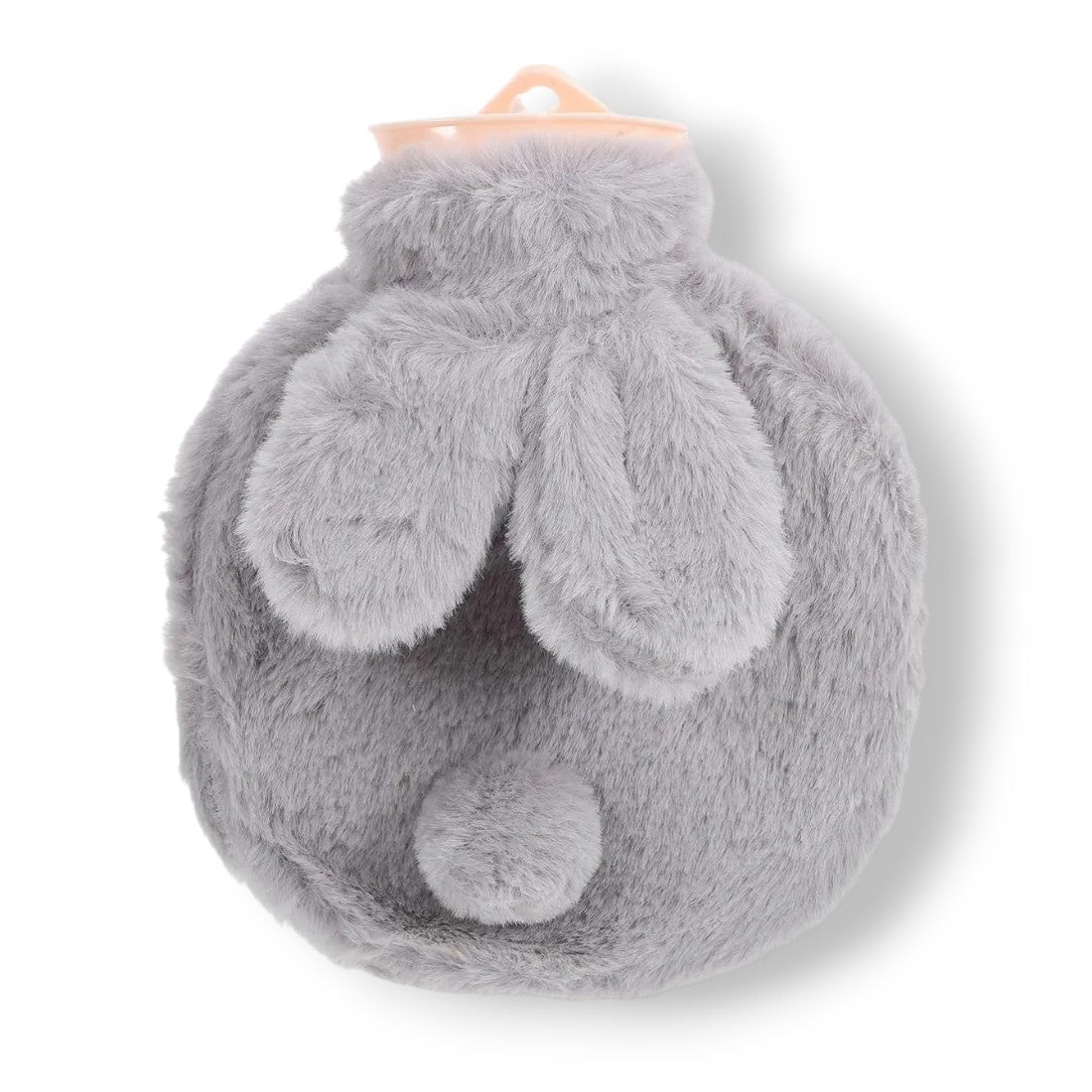 Ronde warmwaterkruik knuffel met konijnenoren