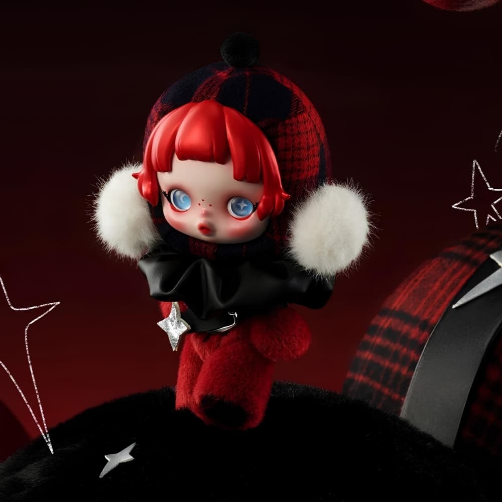 Blind box knuffel Skullpanda Winter Symphony