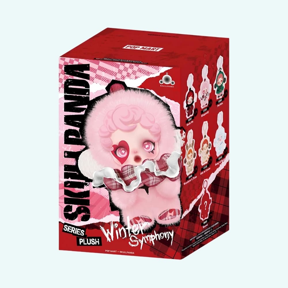 Blind box knuffel Skullpanda Winter Symphony