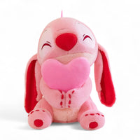 Stitch en Angel verliefd knuffel