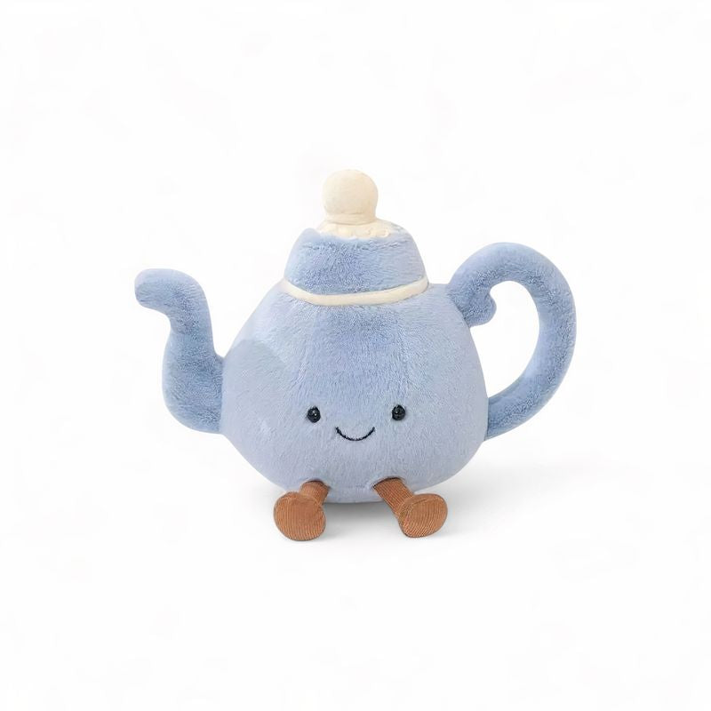Kawaii knuffel tea time duo kopje en theepot