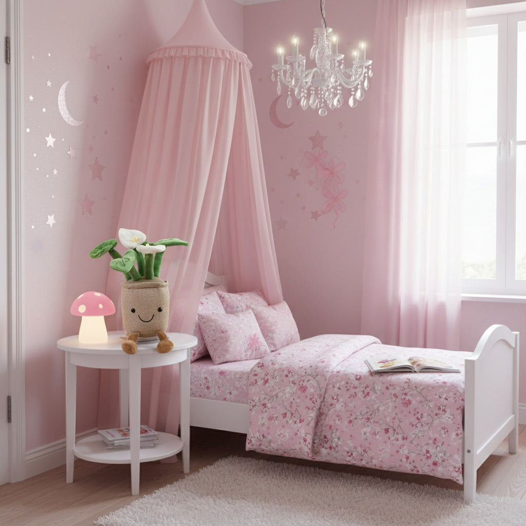 Kawaii plant knuffel lachende maanbloem