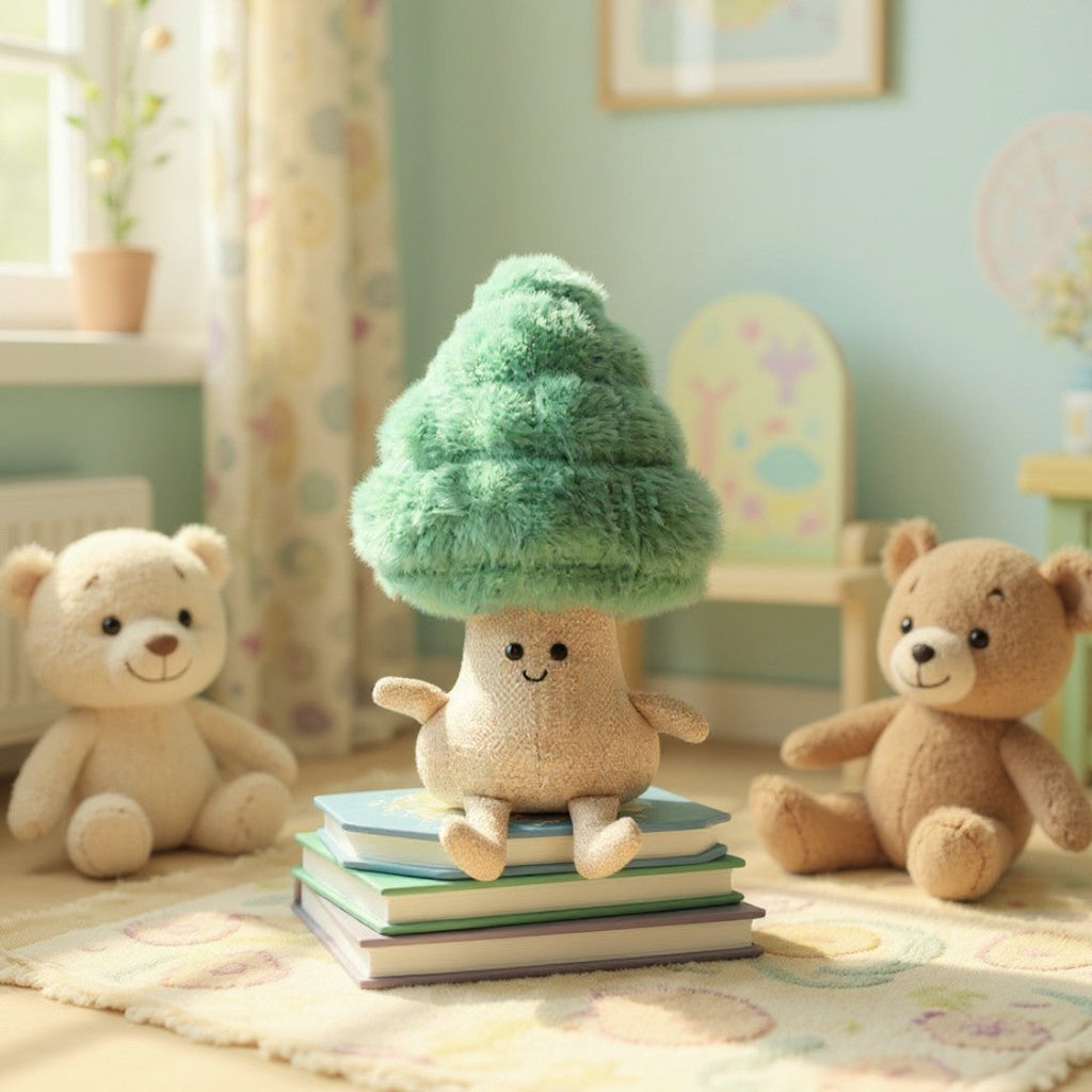 Kawaii plant knuffel kleine kerstboom