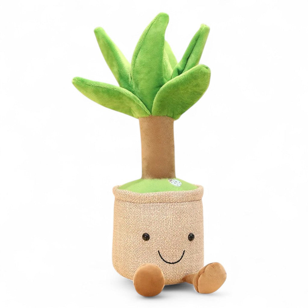 Kawaii plant knuffel yucca in pot