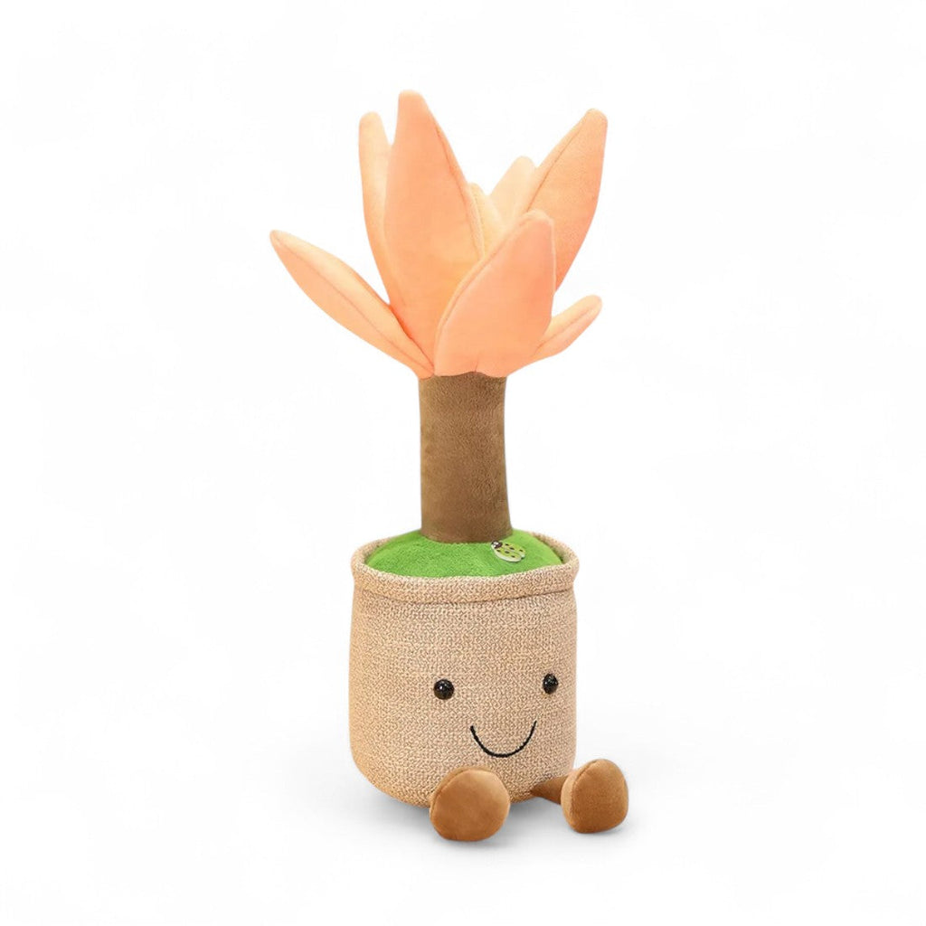 Kawaii plant knuffel yucca in pot