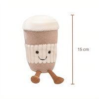 Kawaii tea time knuffel lekkere latte