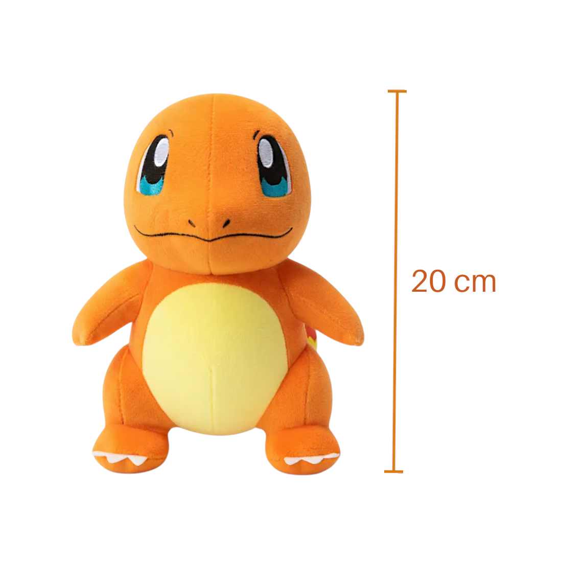 Pokémon knuffel – vlammende Charmander