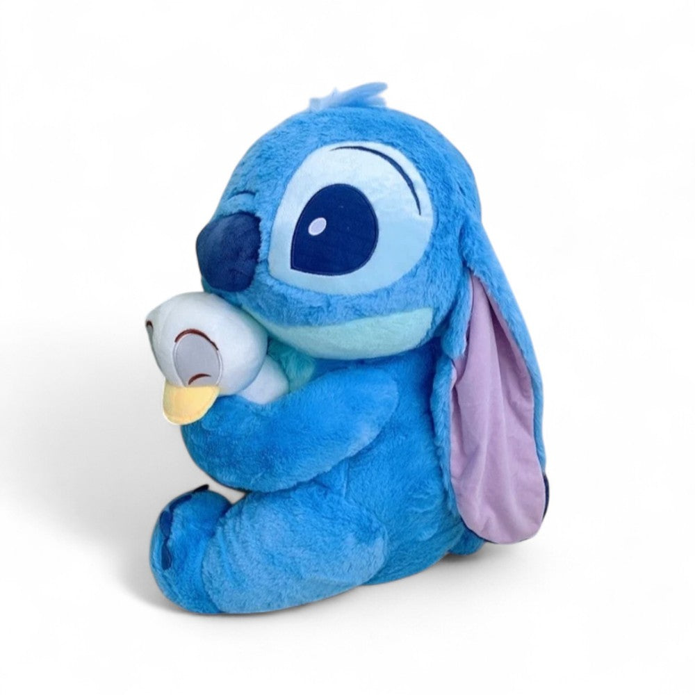 Stitch knuffel met zijn eend knuffeltje