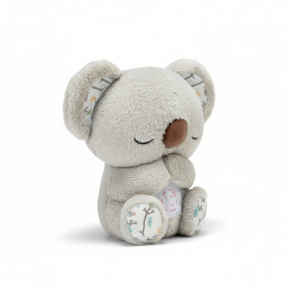 Ademende lichtgevende koala knuffel om baby te kalmeren