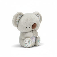 Ademende lichtgevende koala knuffel om baby te kalmeren