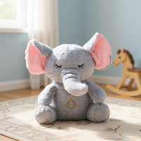 Olifant knuffel met rustgevend nachtlampje