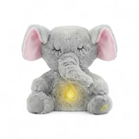 Olifant knuffel met rustgevend nachtlampje