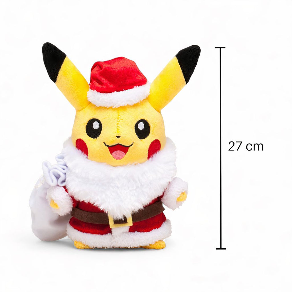 Pokémon knuffel – Pikachu verkleed als Kerstman
