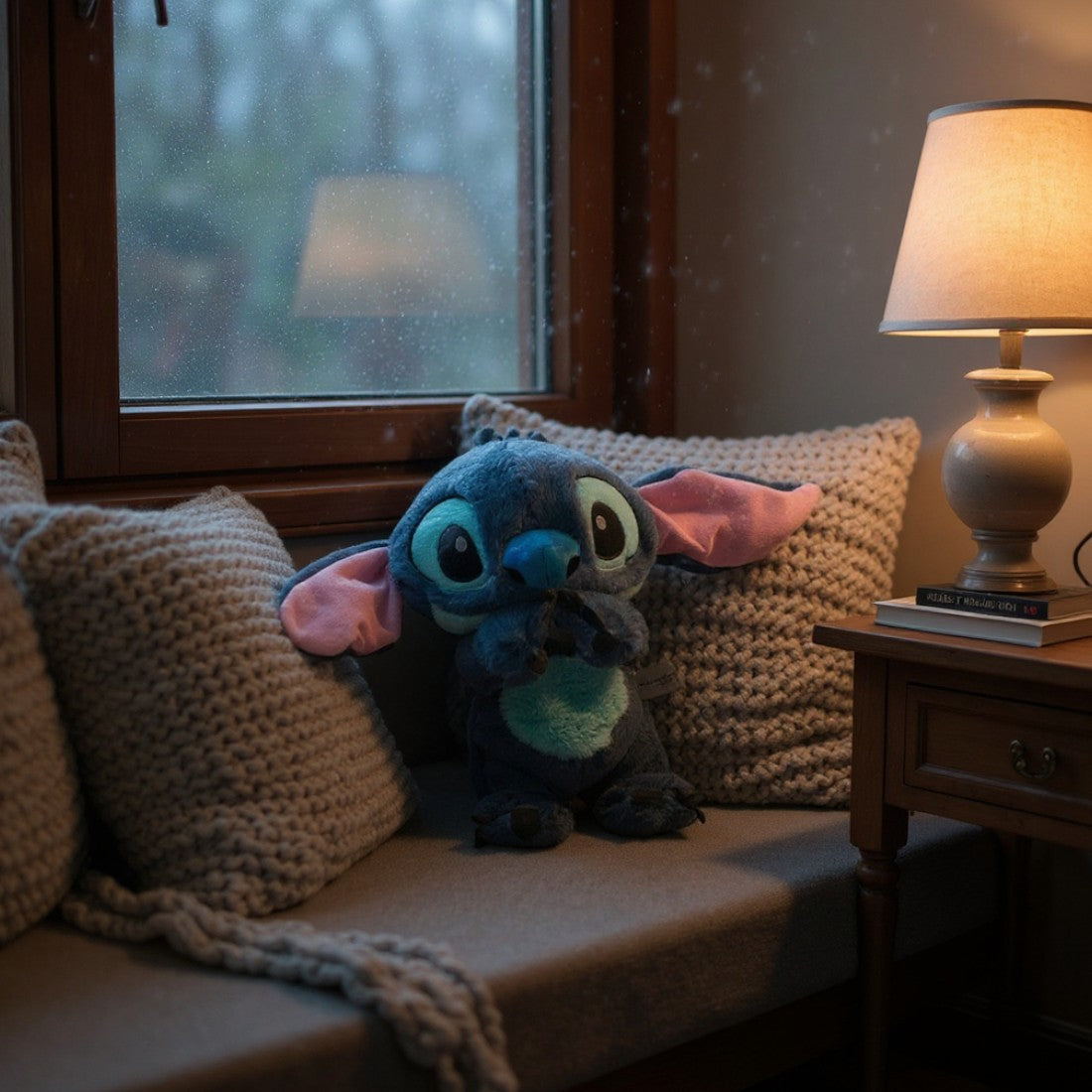 Zachte en expressieve Stitch knuffel