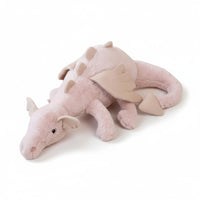 Draak knuffel in pastelkleuren