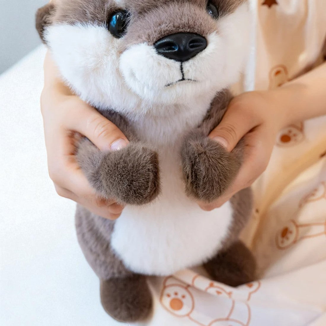 Aandoenlijke otter knuffel