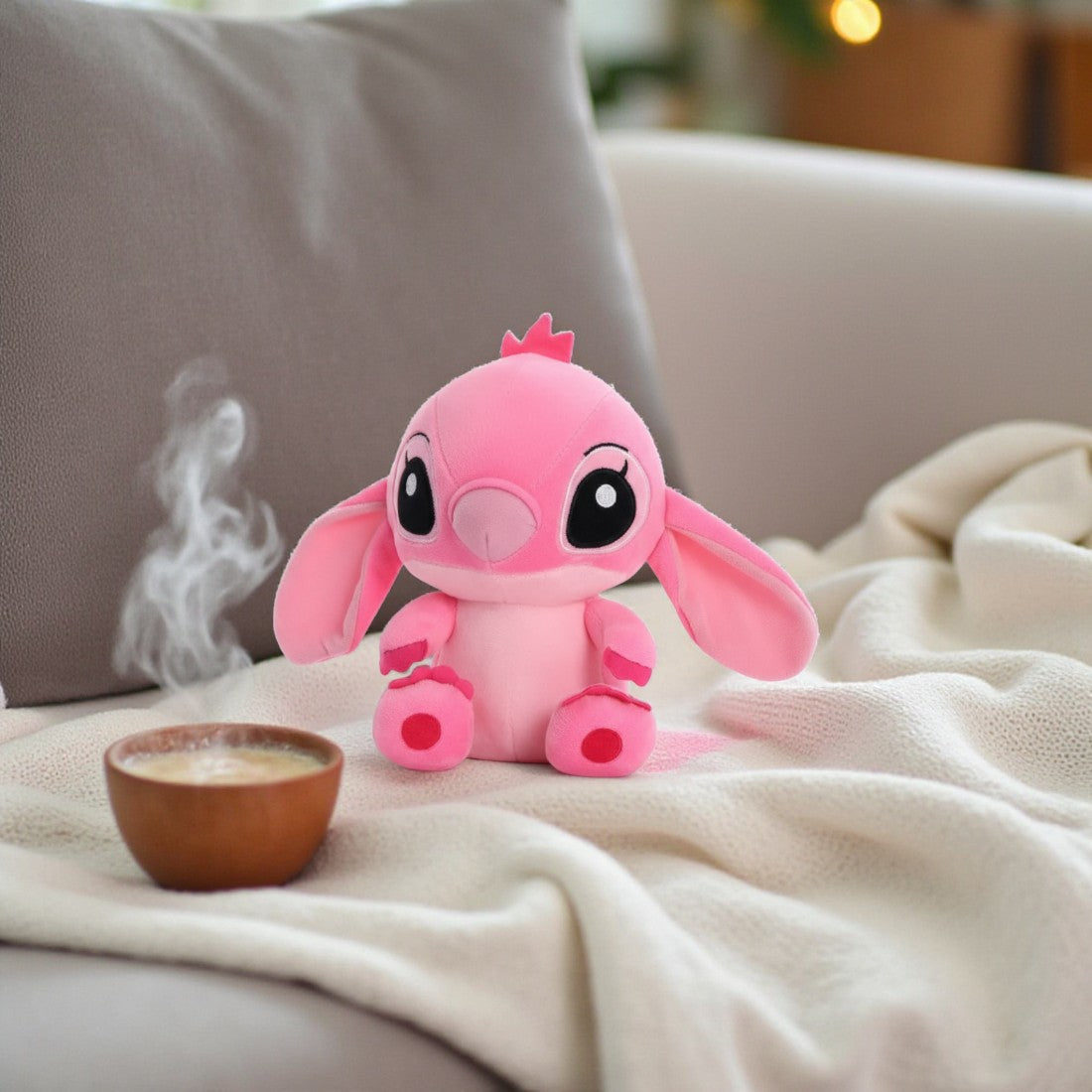 Zachte roze Angel knuffel