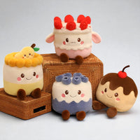 Kawaii knuffel lekker taartje