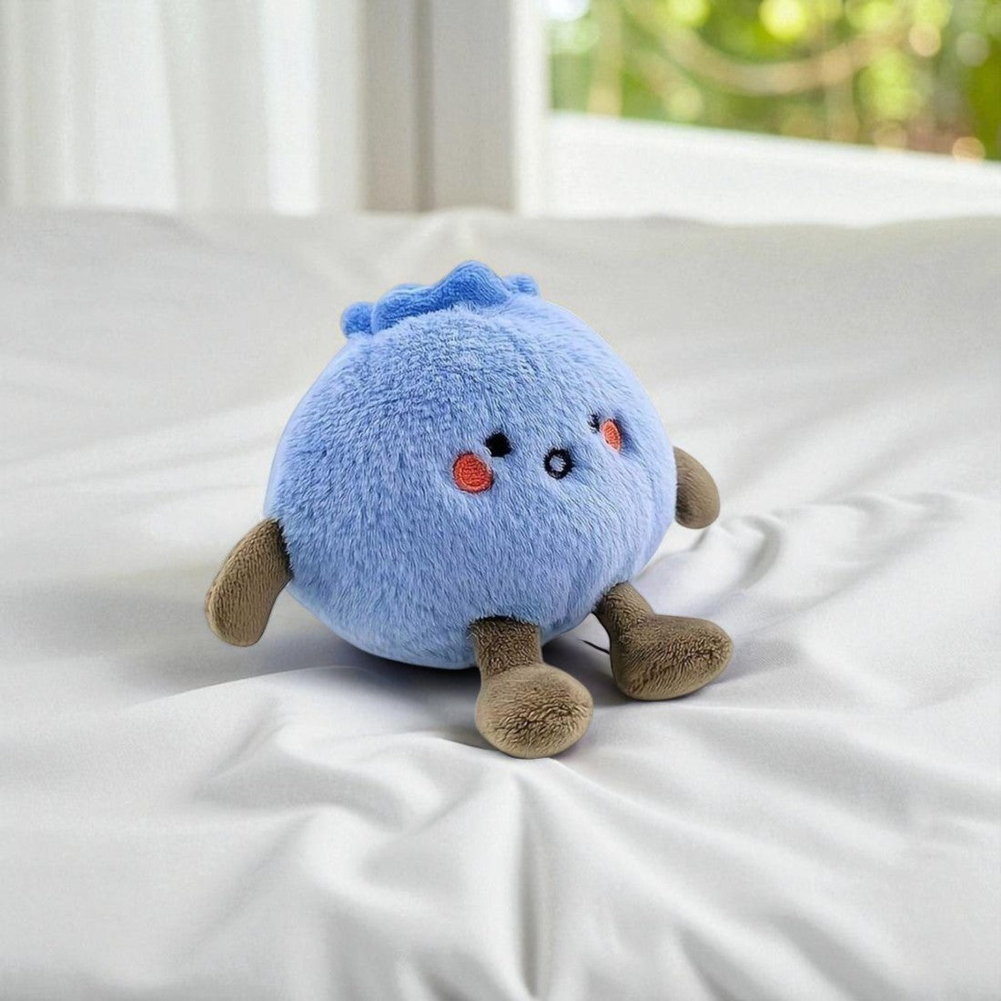 Kawaii fruit knuffel aandoenlijke bosbes