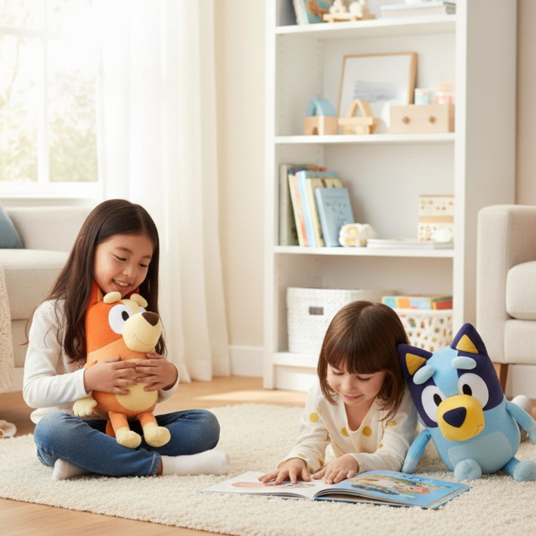 Bluey knuffel – superzachte Bandit