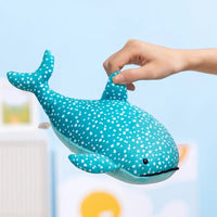 Oceaanblauwe walvishaai knuffel