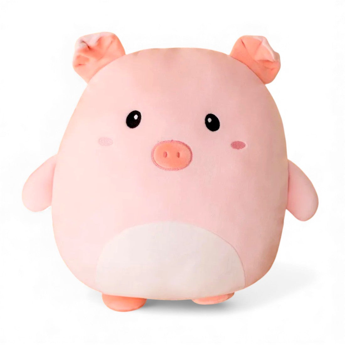 Schattige ronde varken knuffel
