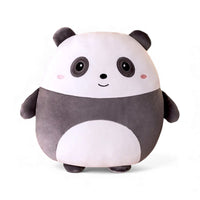 Zachte ronde panda knuffel