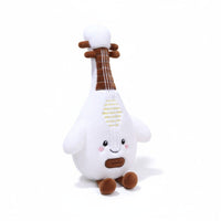 Zachte kawaii instrument knuffel luit