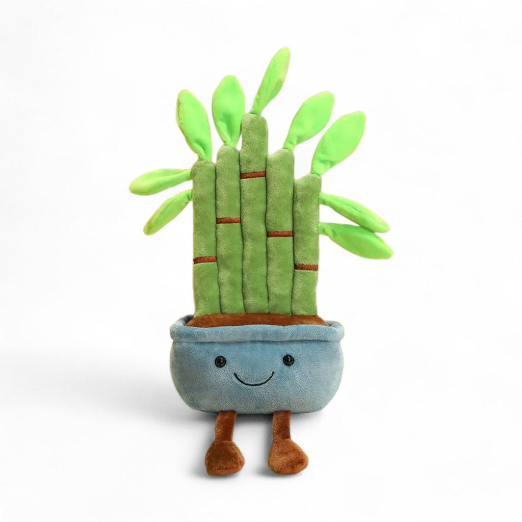 Kawaii plant knuffel zachte zen bamboe