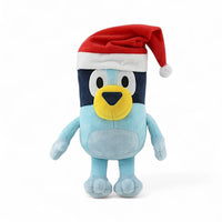 Bluey knuffel kerstversie