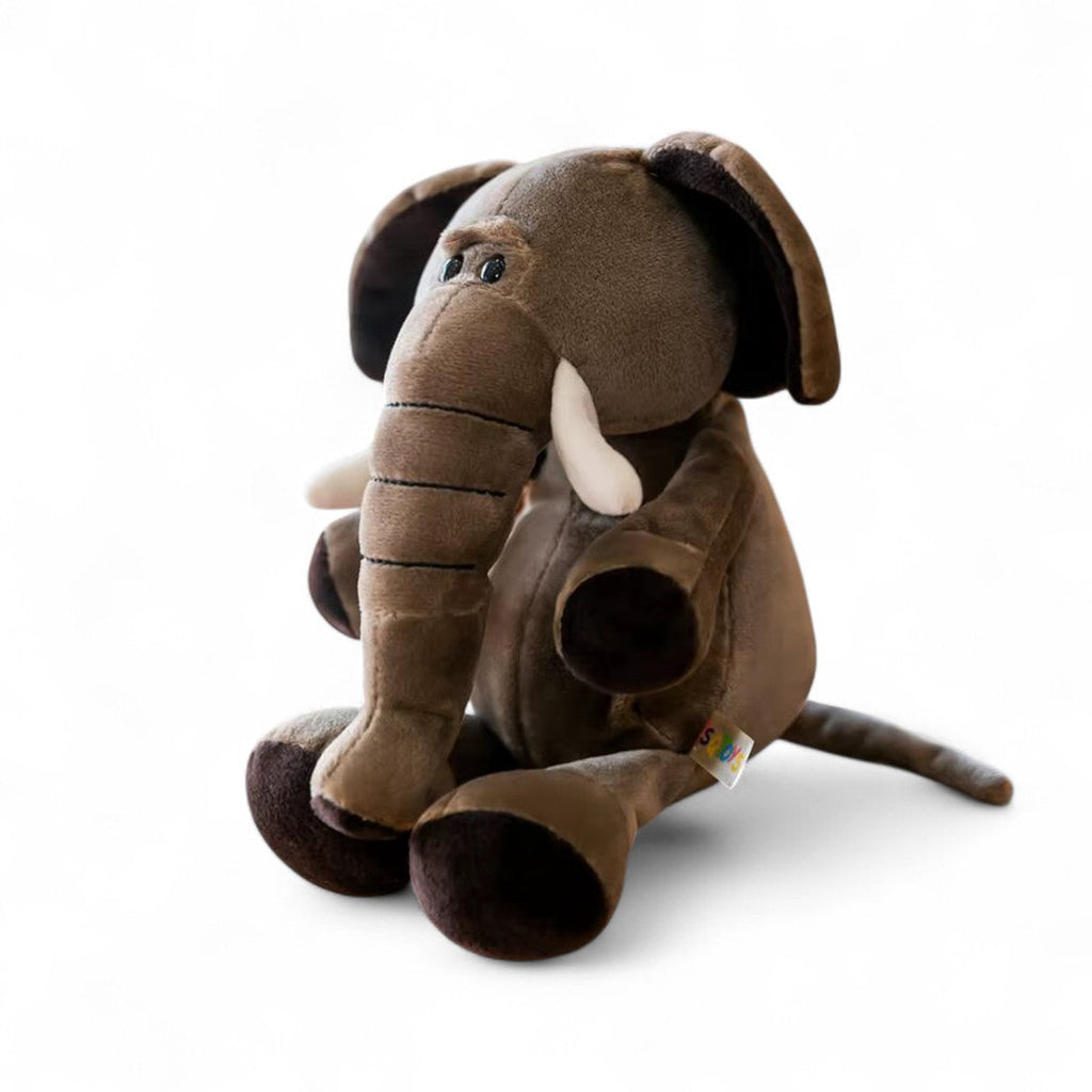 Zachte en grappige olifant knuffel