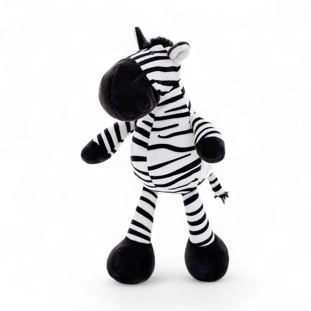 Grappige zebra knuffel