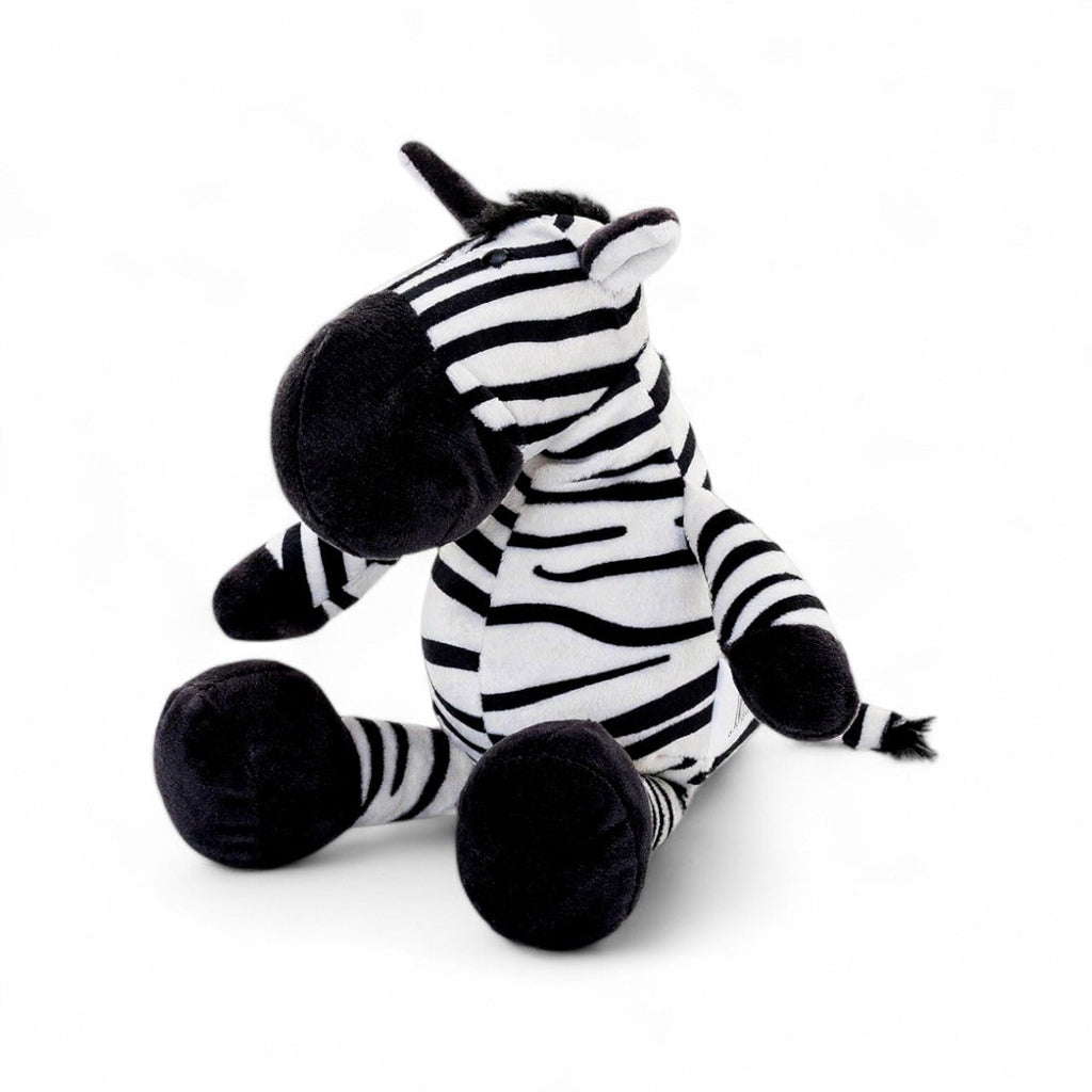 Grappige zebra knuffel