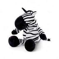 Grappige zebra knuffel