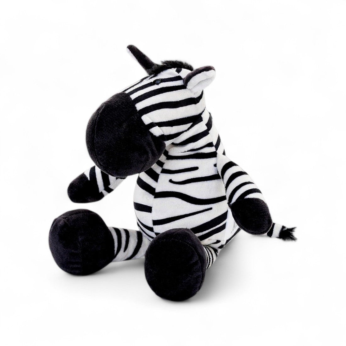Grappige zebra knuffel