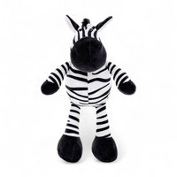 Grappige zebra knuffel