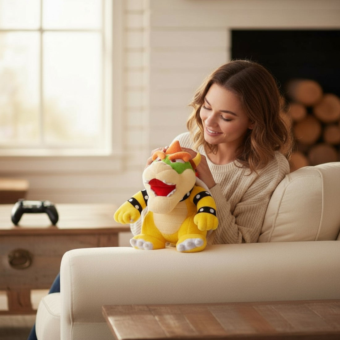 Bowser knuffel Super Mario Bros 25 cm