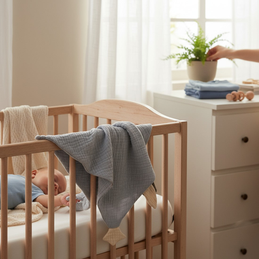 Gans knuffeldoekje voor baby