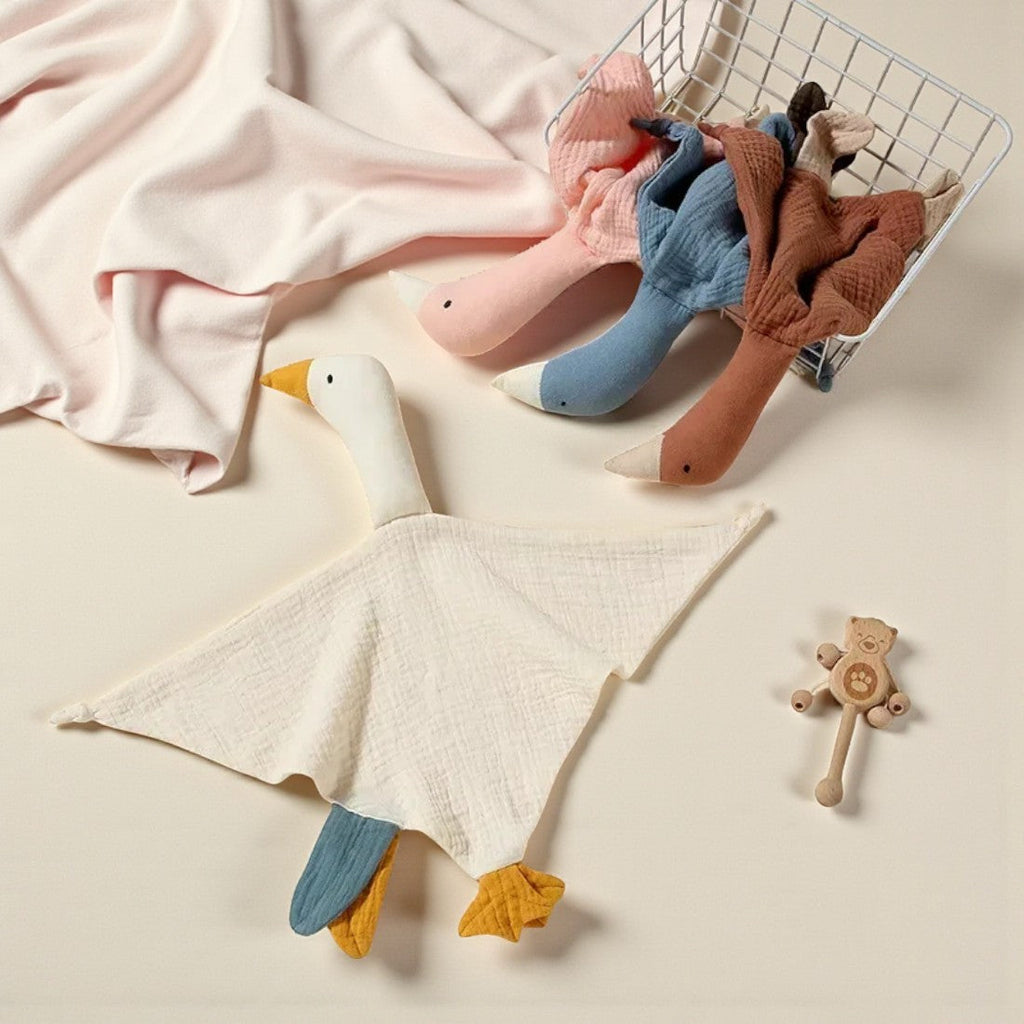 Gans knuffeldoekje voor baby