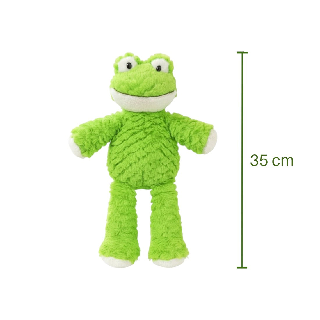 Zachte groene kikker knuffel