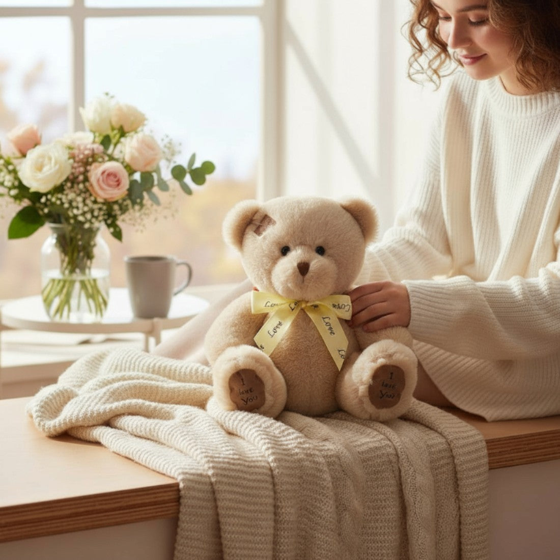 Beer knuffel "I love you"