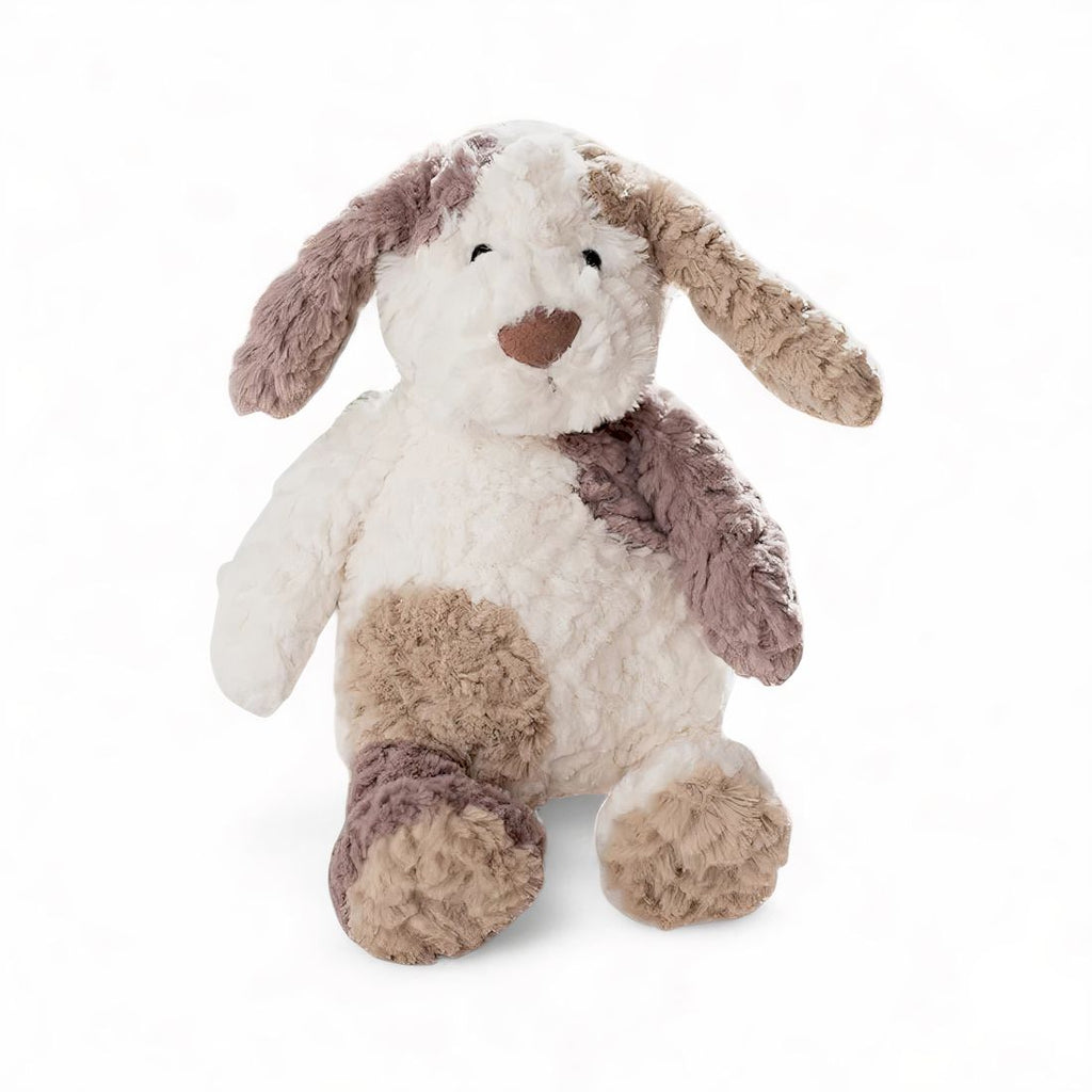 Zachte en donzige hond knuffel