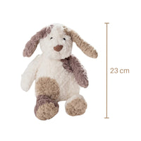 Zachte en donzige hond knuffel