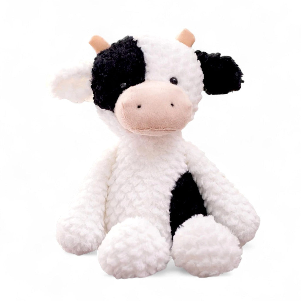 Zwart-witte koe knuffel