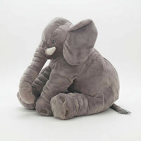 Zachte grijze olifant knuffel 40 cm