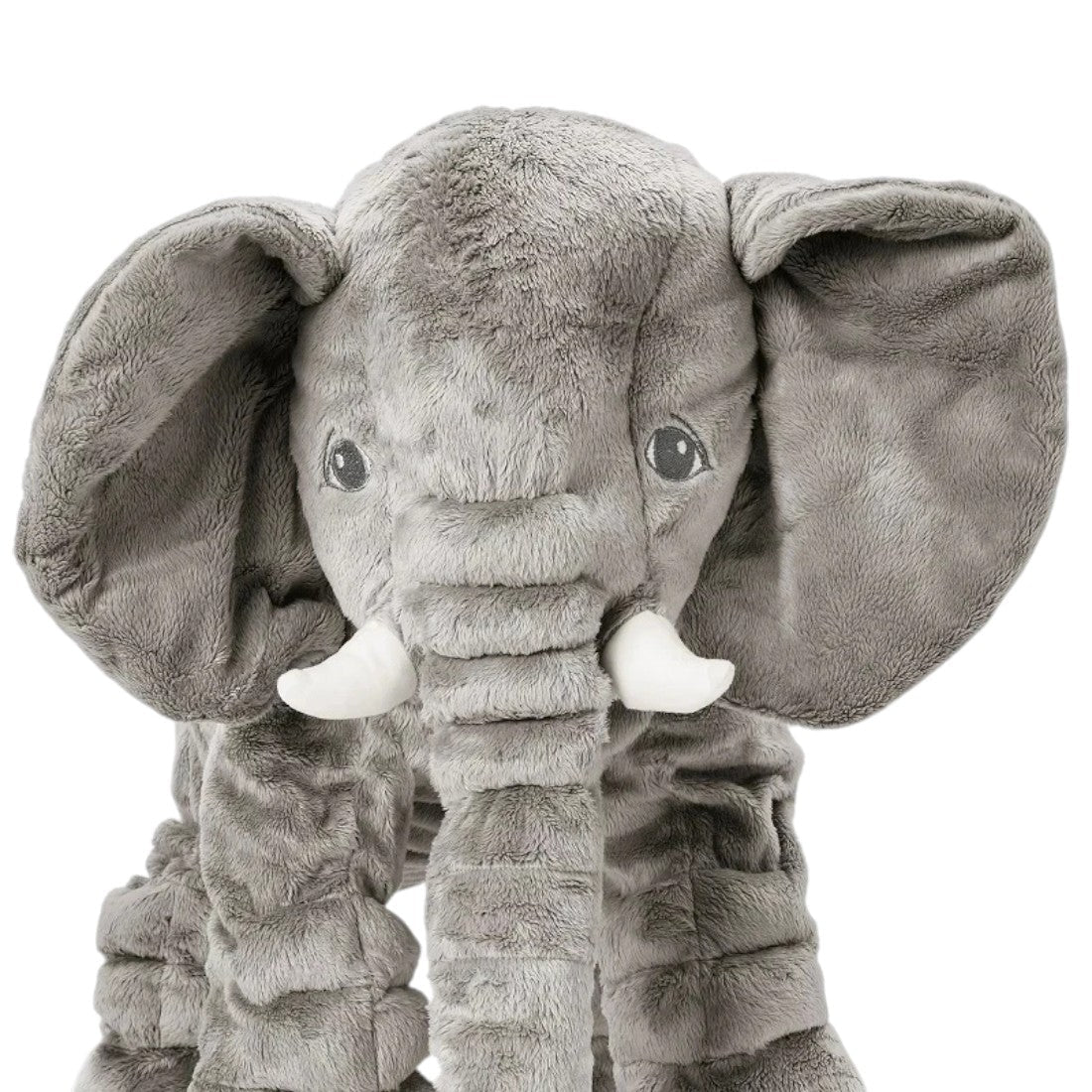 Zachte grijze olifant knuffel 40 cm