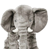Zachte grijze olifant knuffel 40 cm