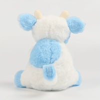 Mooie zachte kleurrijke koe knuffel
